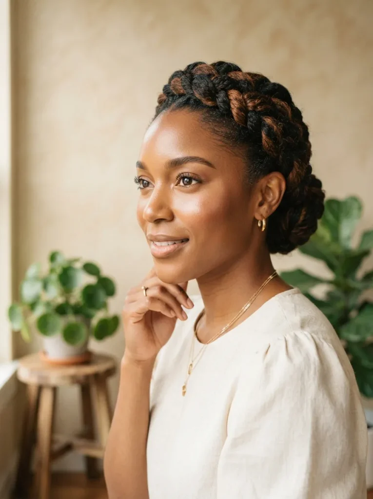 Flat Twist Crown
