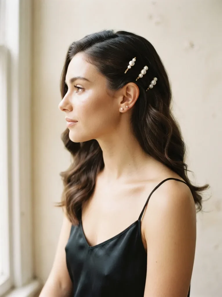 Pearl Hair Clips