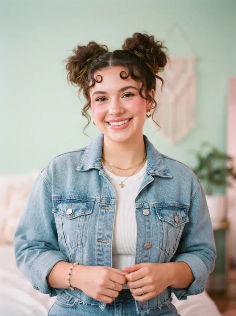 Playful Space Buns
