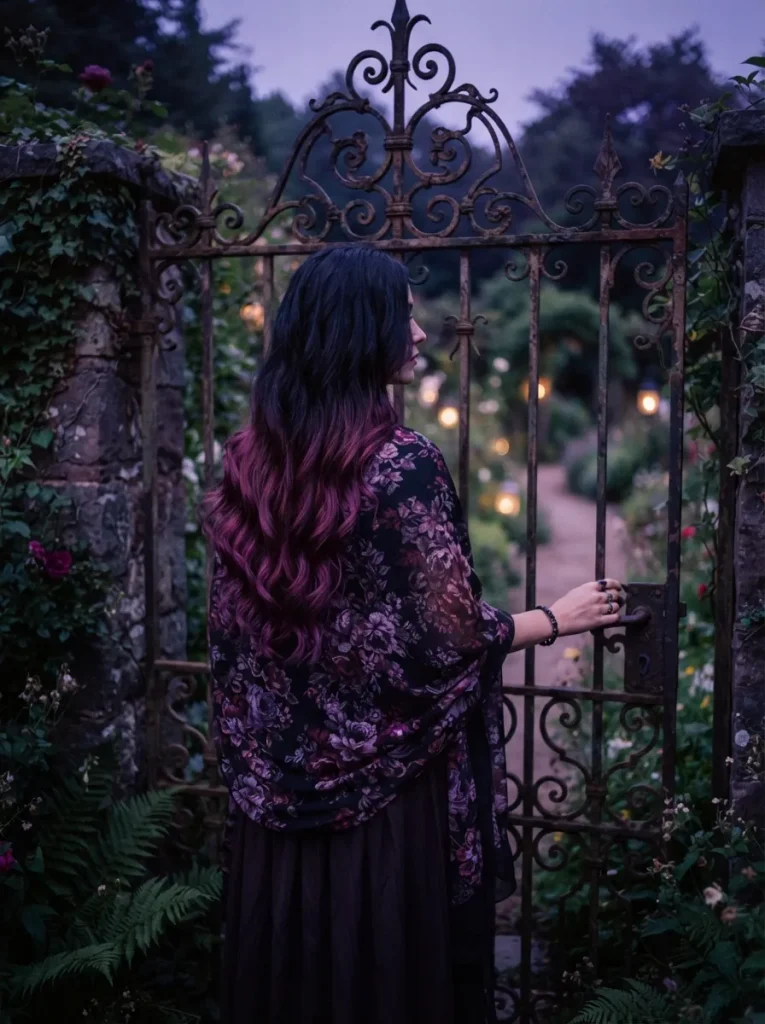 Plum Ombre Ends