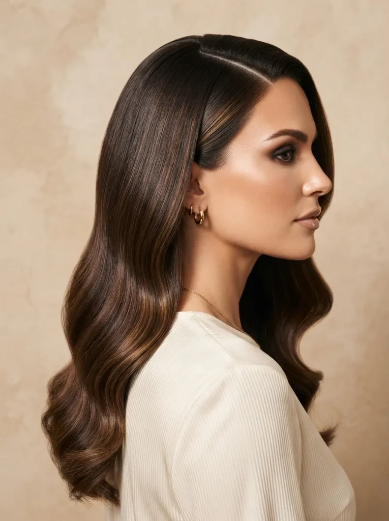 Polished Side Part