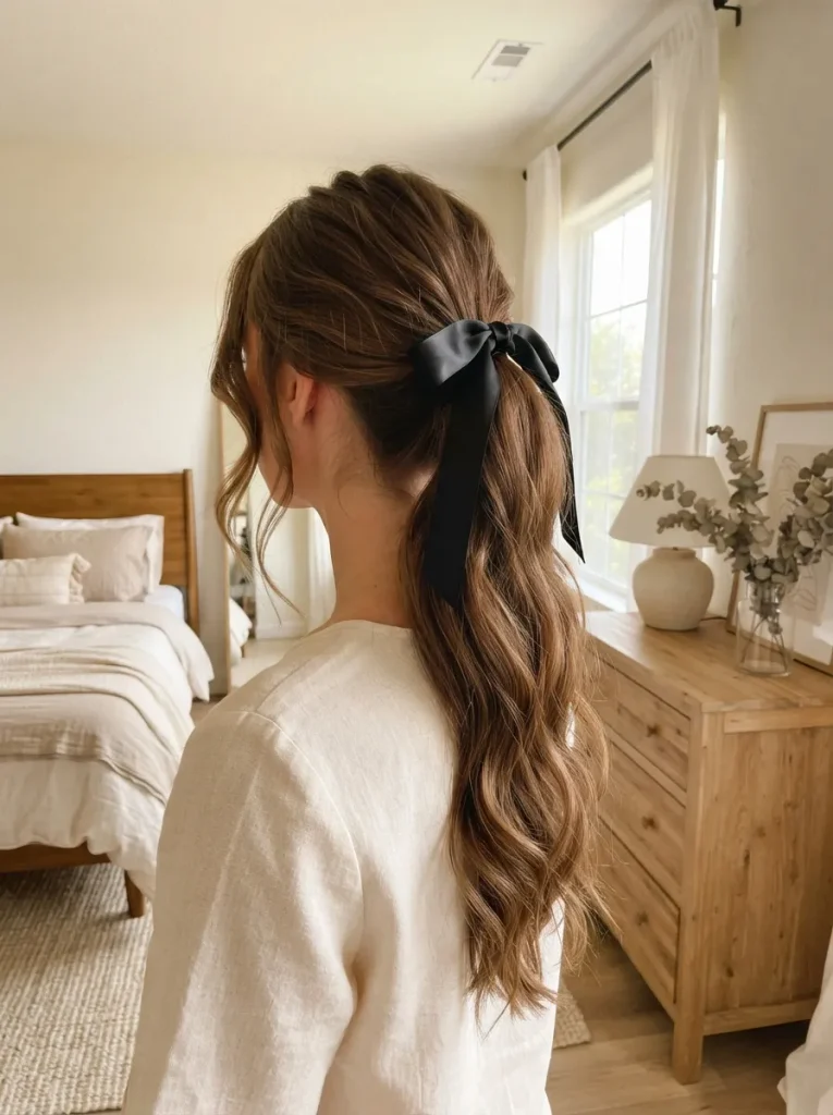 Ribbon Ponytail
