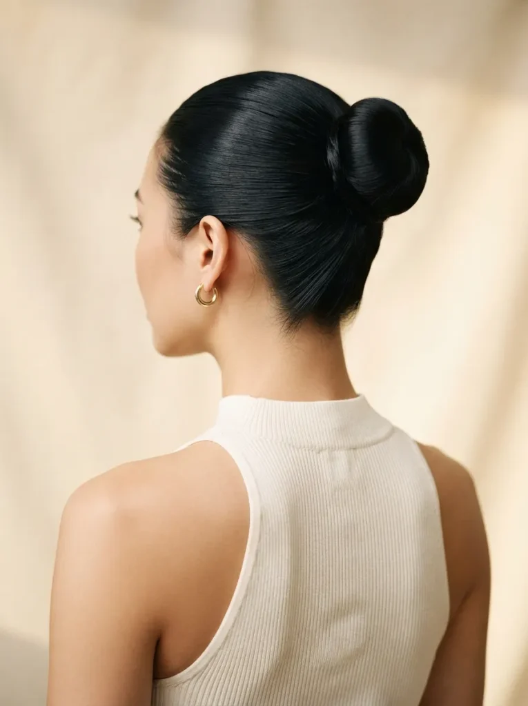 Sleek Ballerina Bun