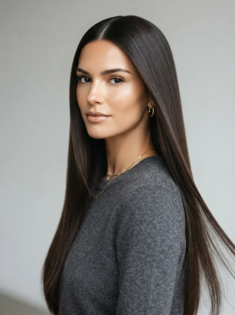 Sleek Glass Hair