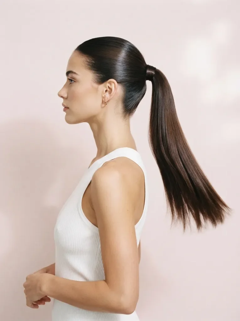 Sleek High Ponytail