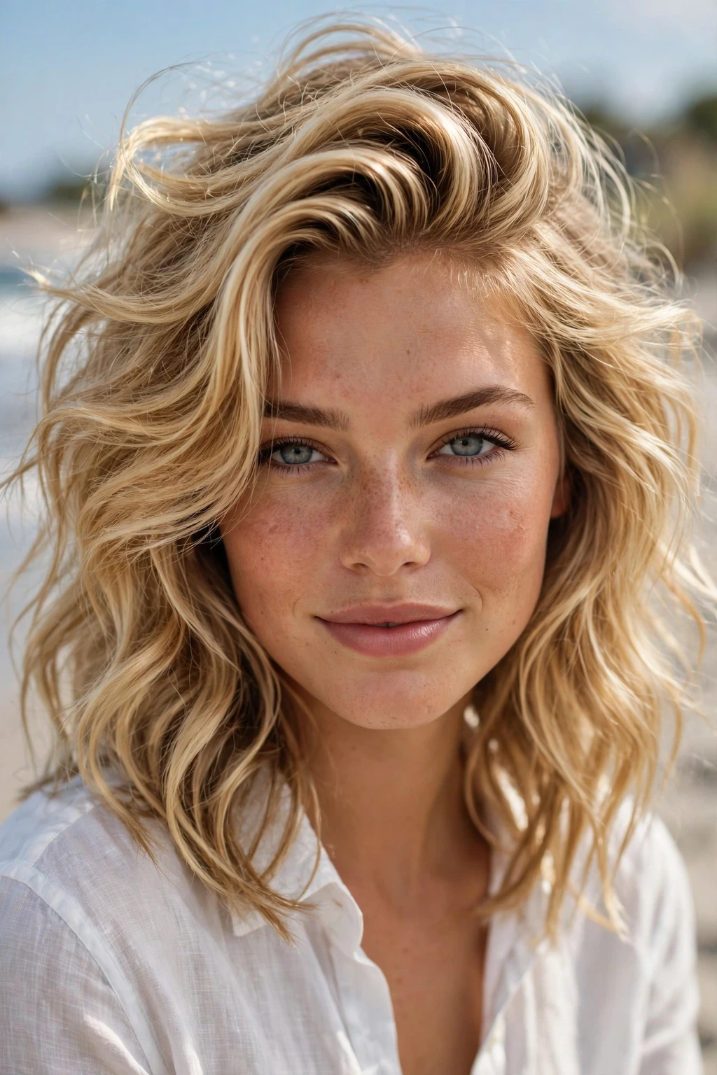 Beachy blowout