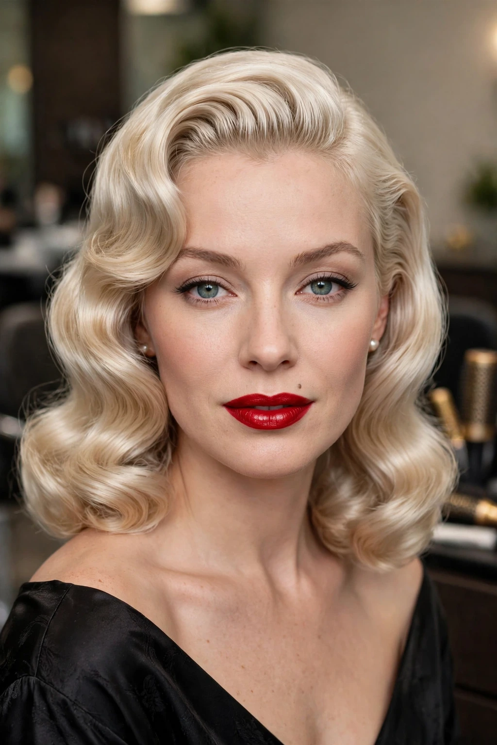 Old Hollywood blowout