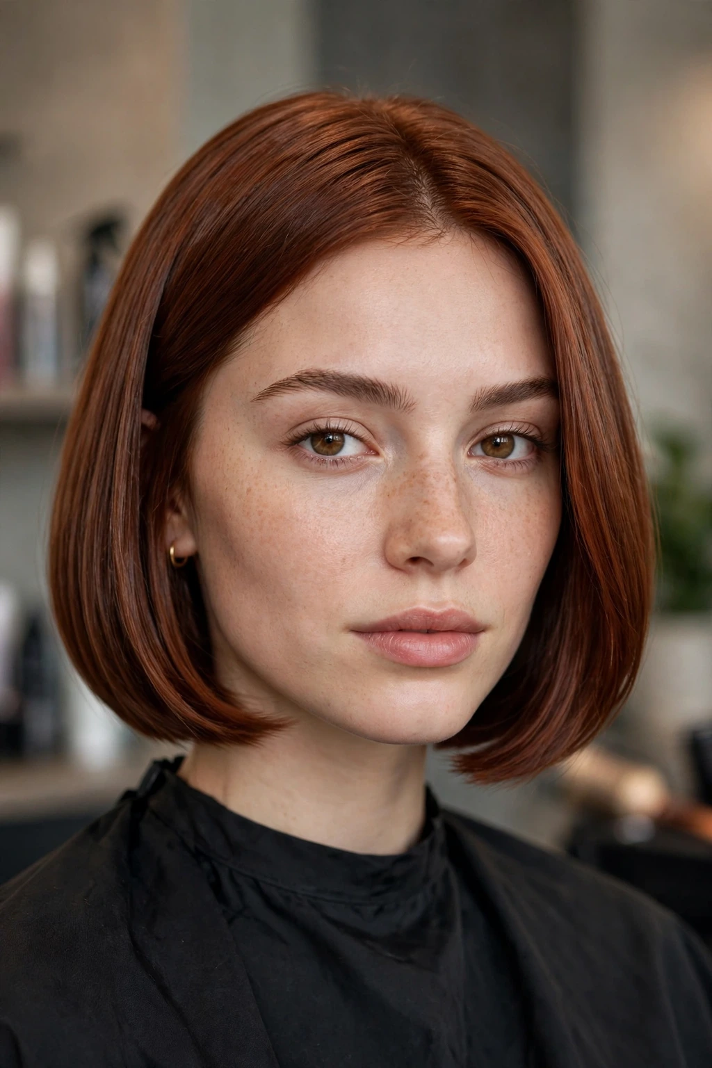 Smooth bob blowout