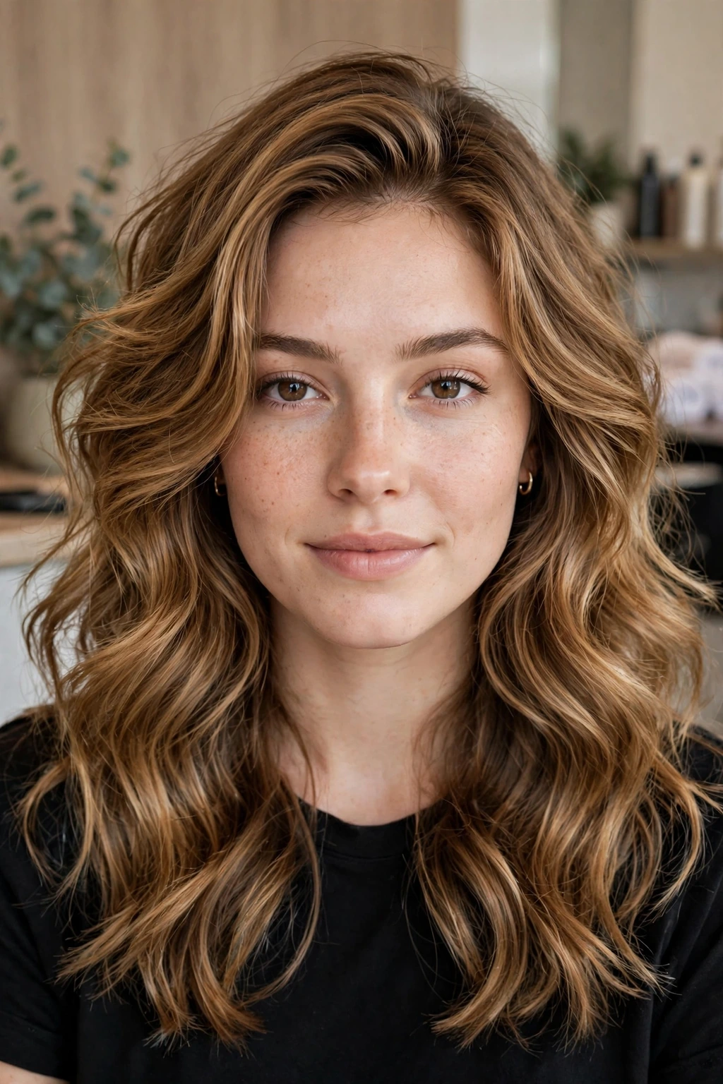 Wavy blowout layers