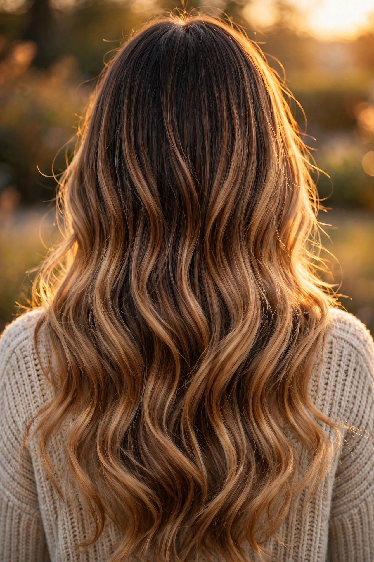 Caramel Melt hairstyle