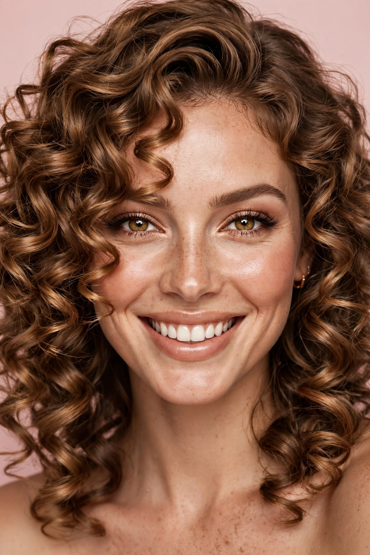 Face-Framing Curls hairstyle