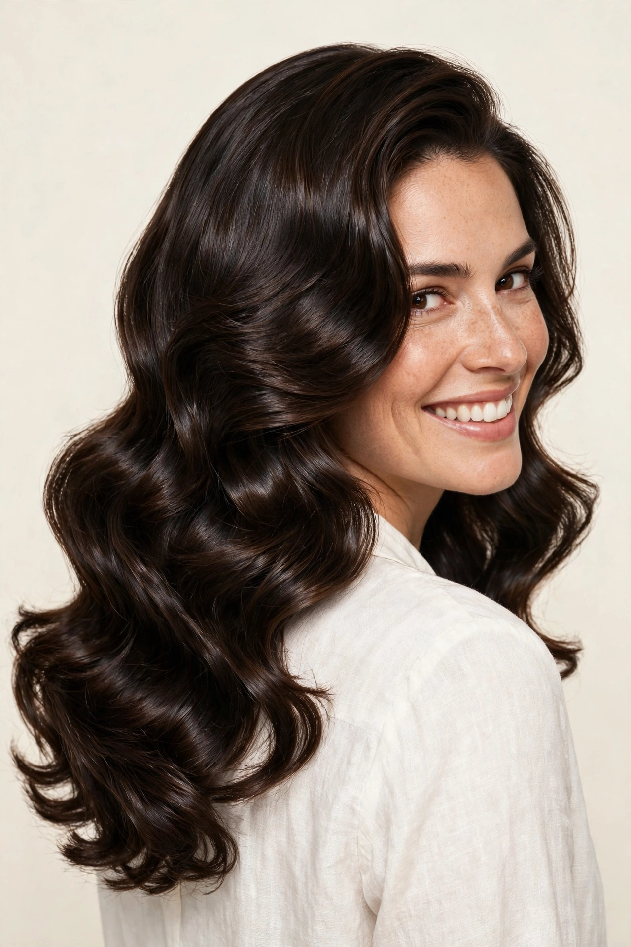 The Glossy Blowout hairstyle