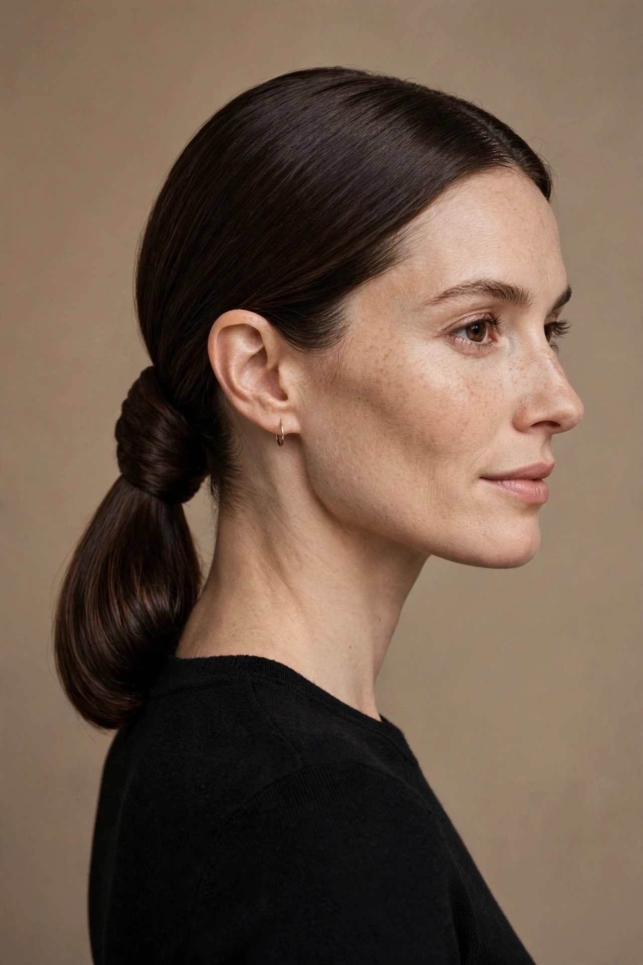 The Low Pony hairstyle