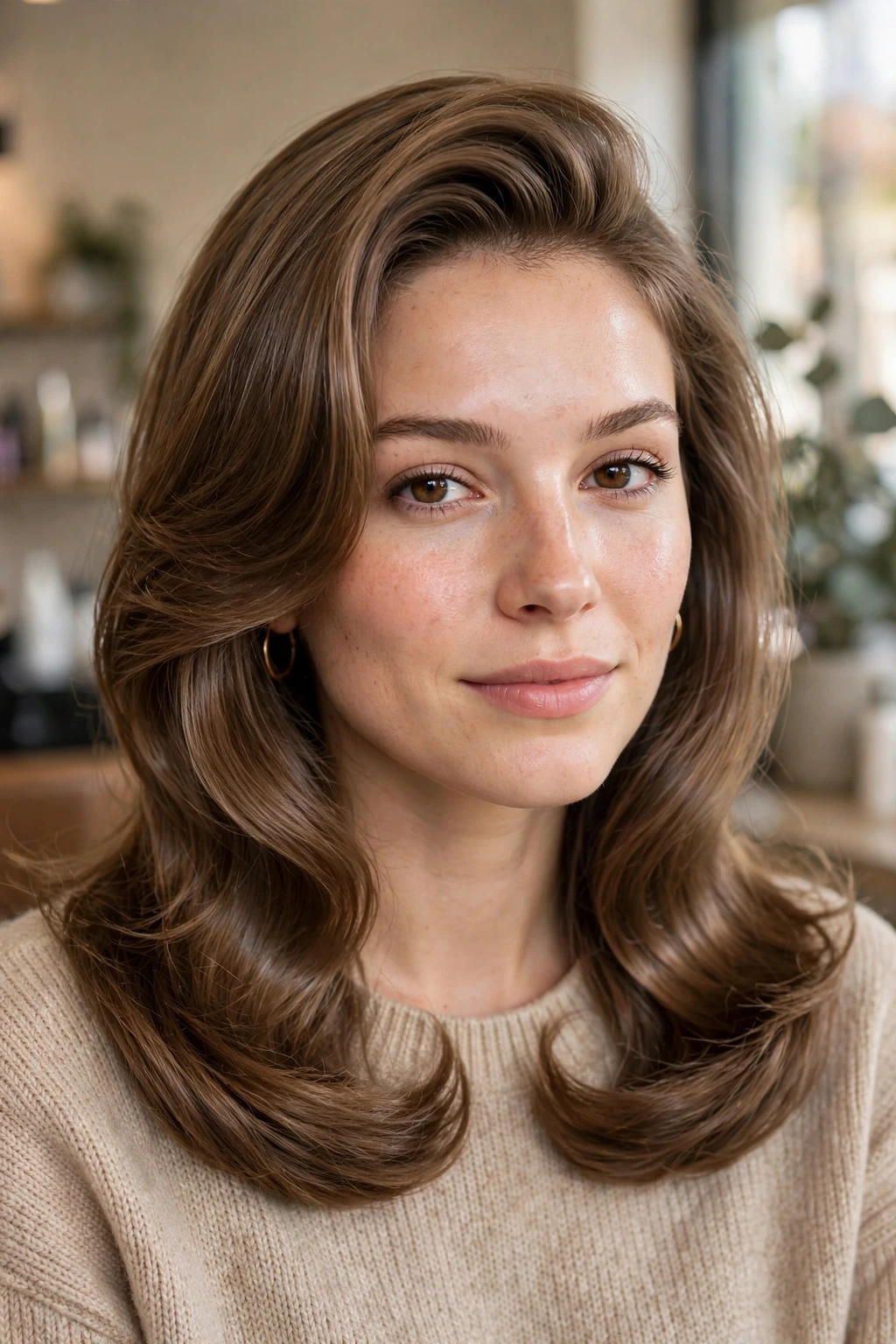 Polished collarbone blowout