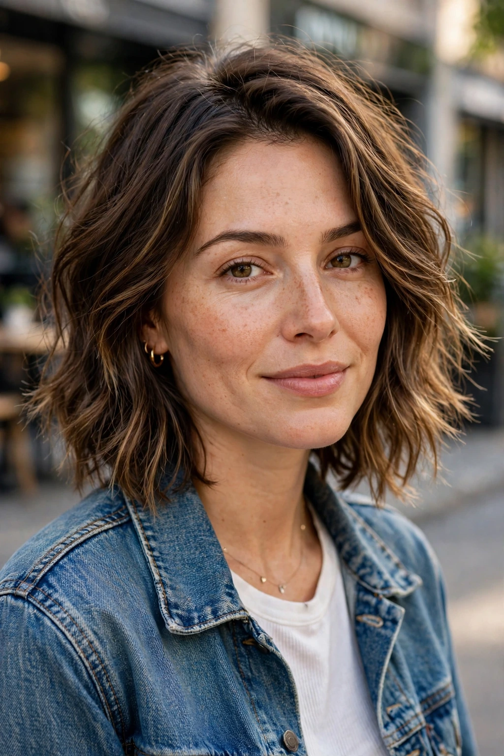Textured ends lob