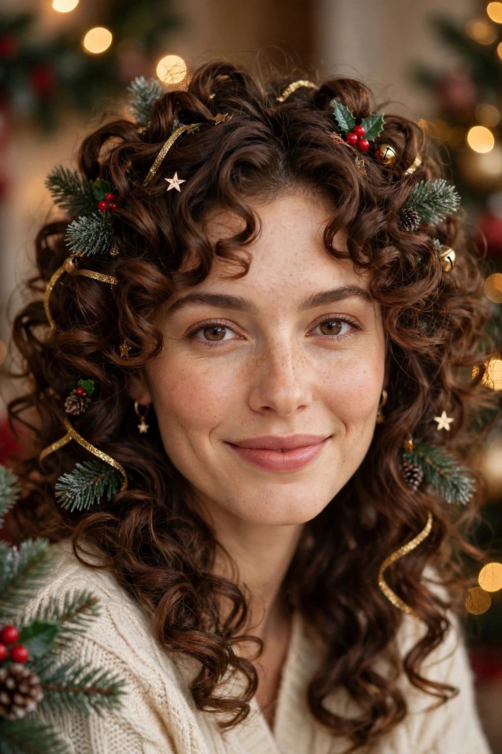 Cocoa curls hairstyle