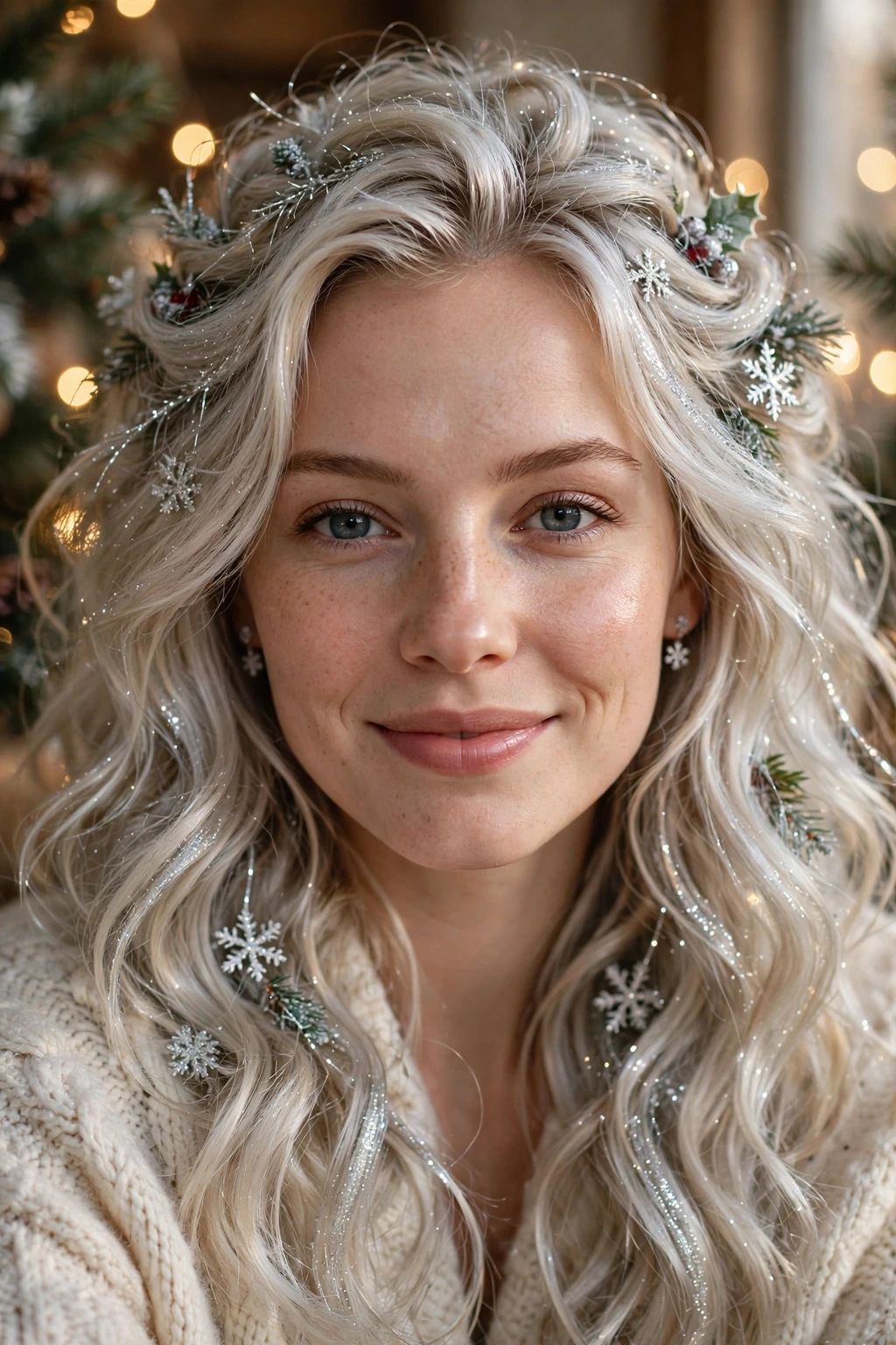 Frosty loose waves