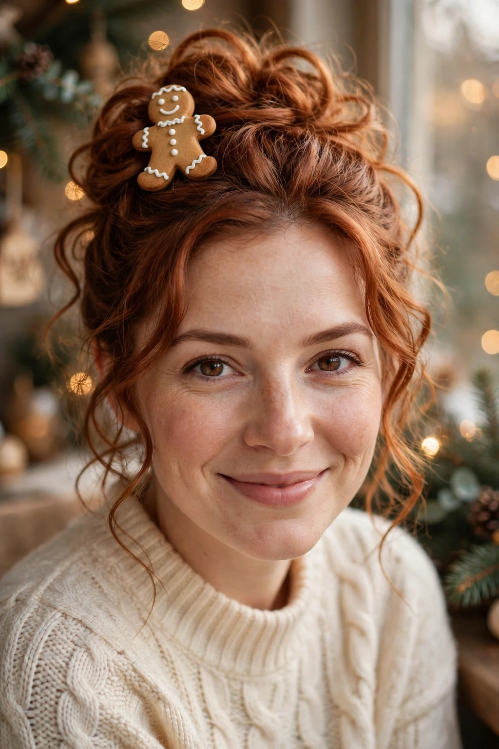 Gingerbread updo