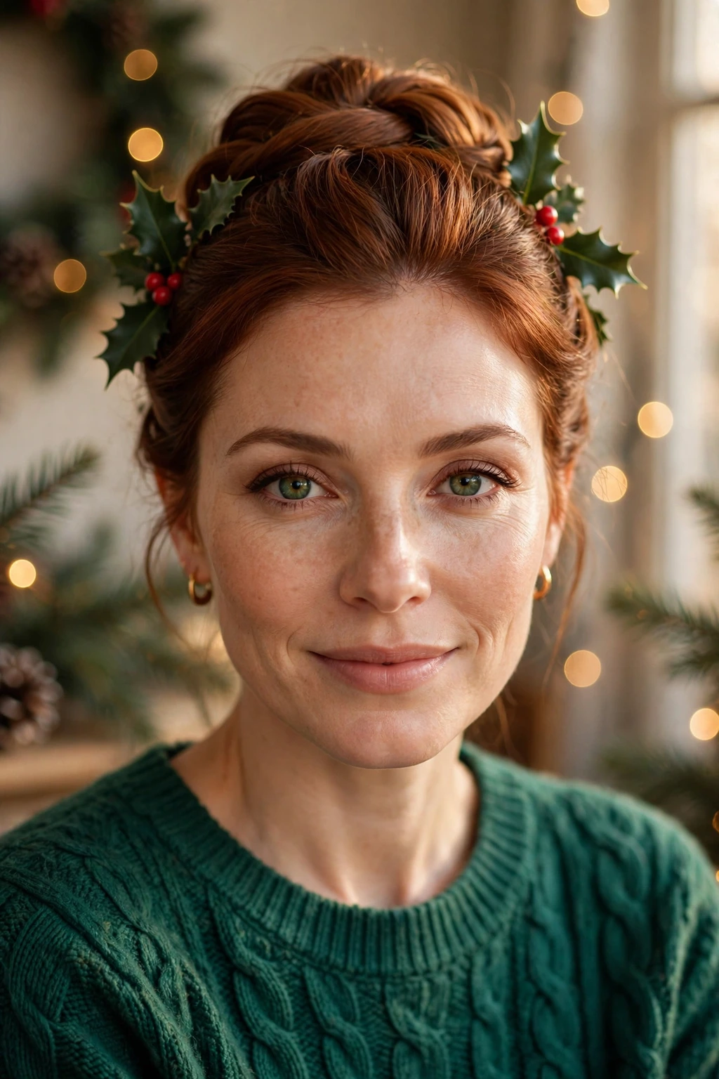 Holly updo