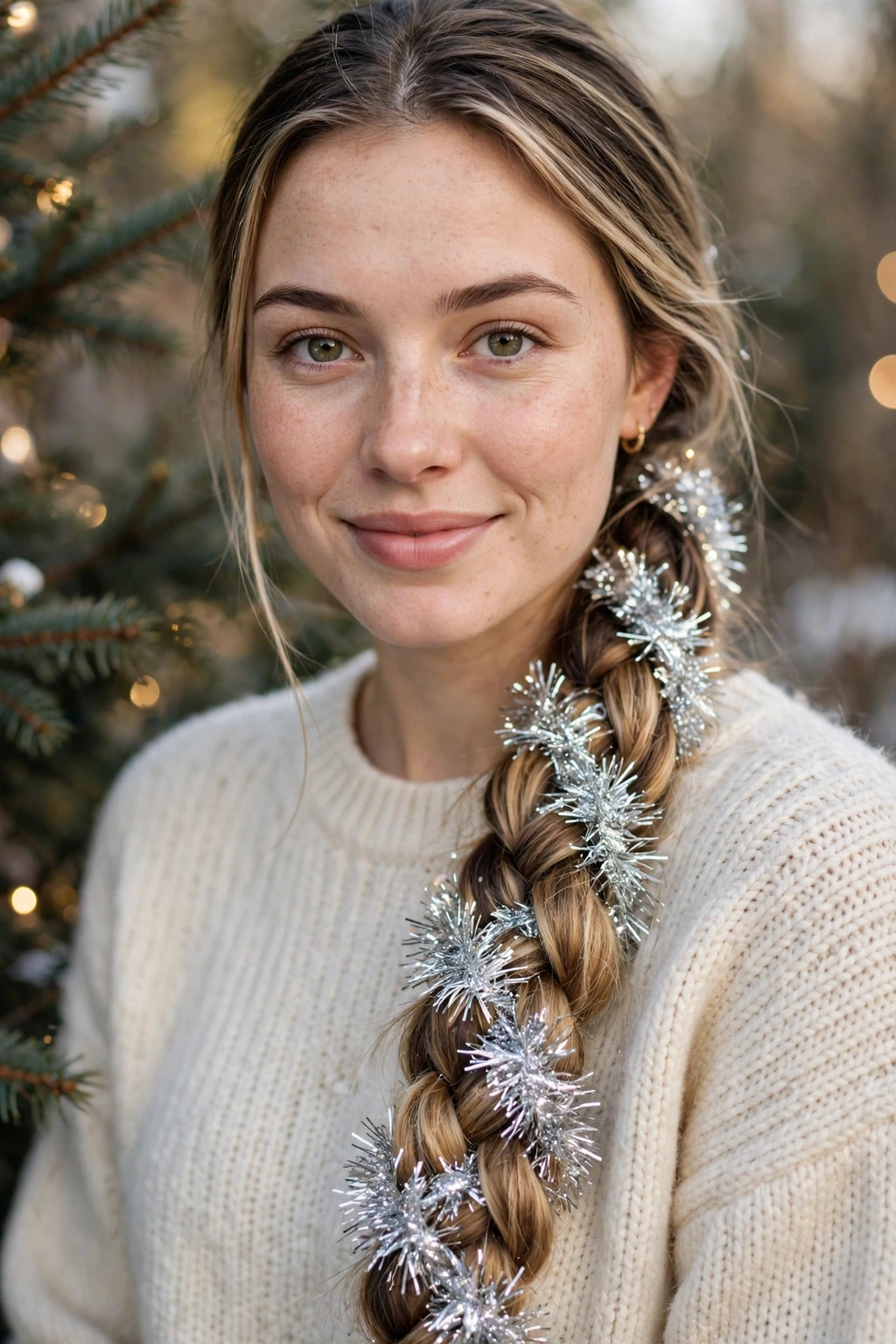 Tinsel braid