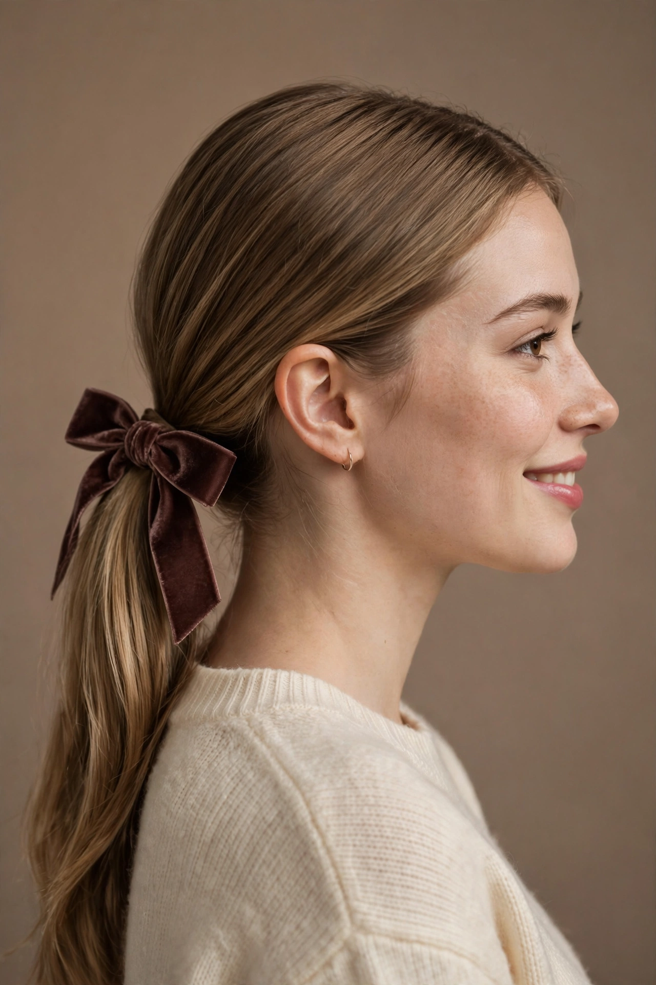 The Bow Ponytail hairstyle