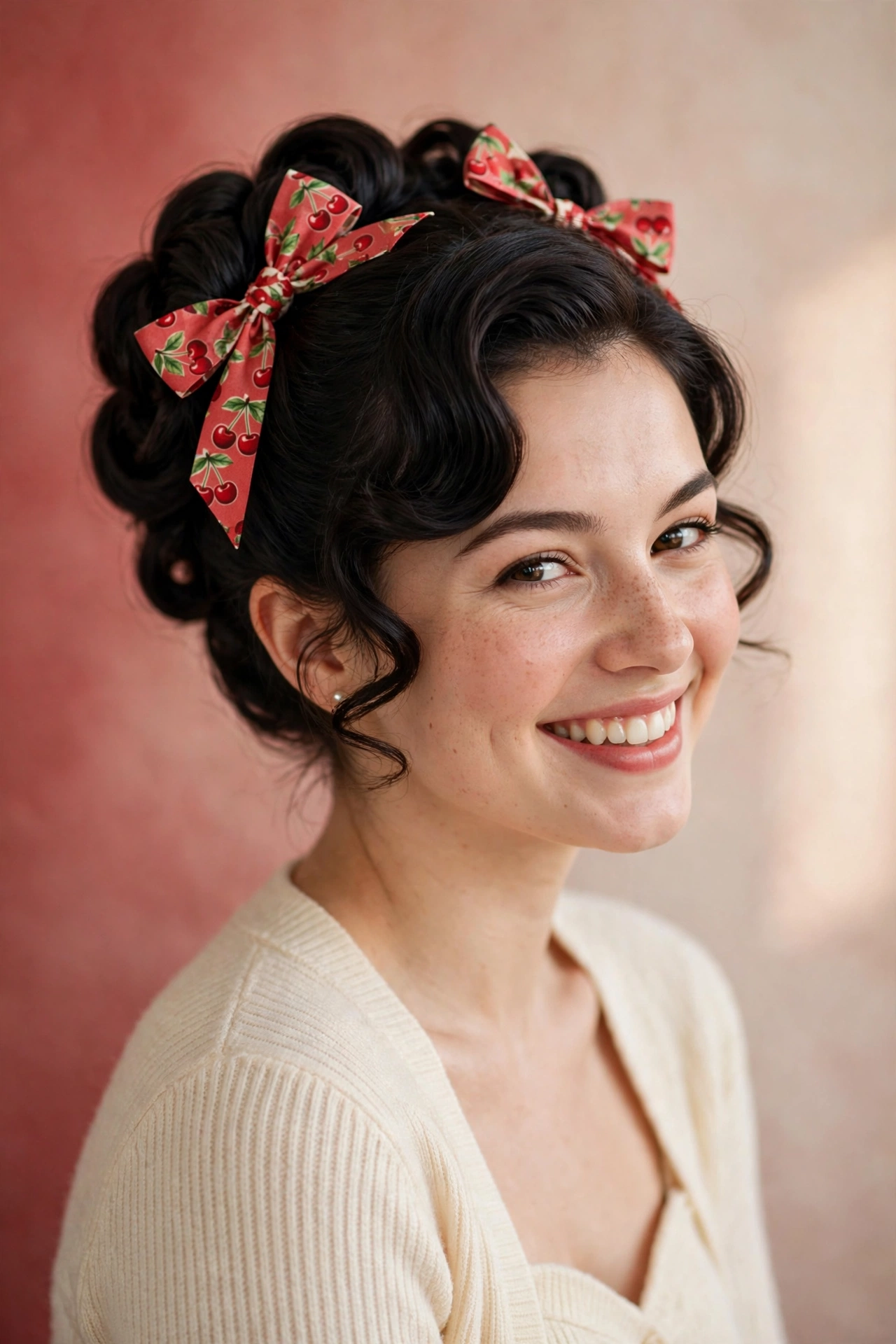 Cherry Bows hairstyle