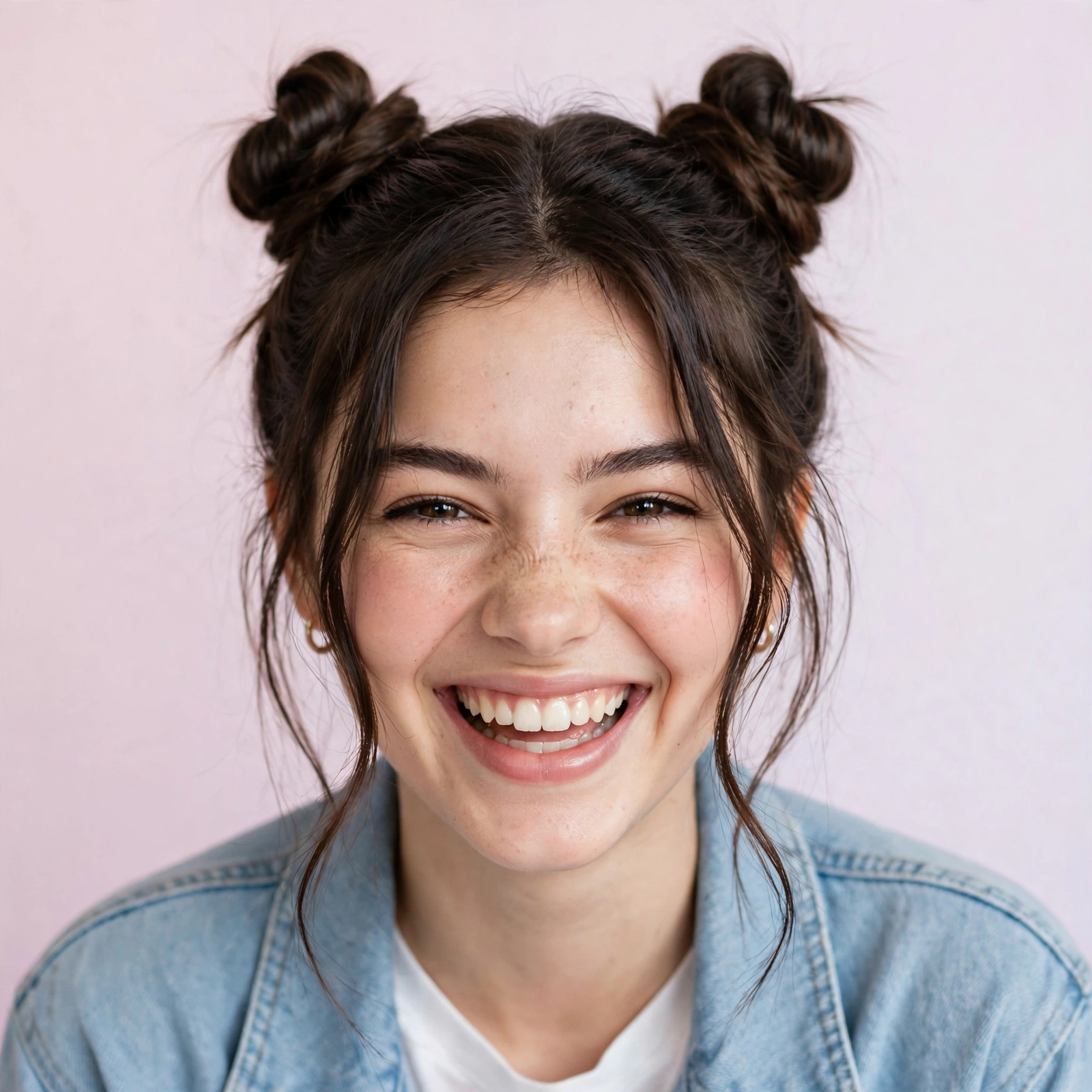 Space Buns hairstyle