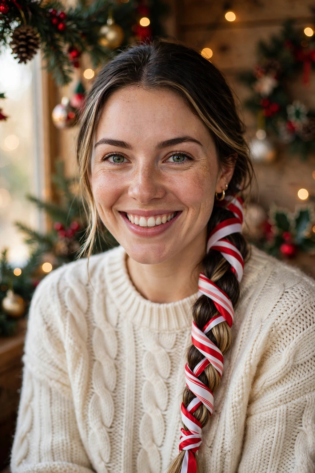 Candy cane braid
