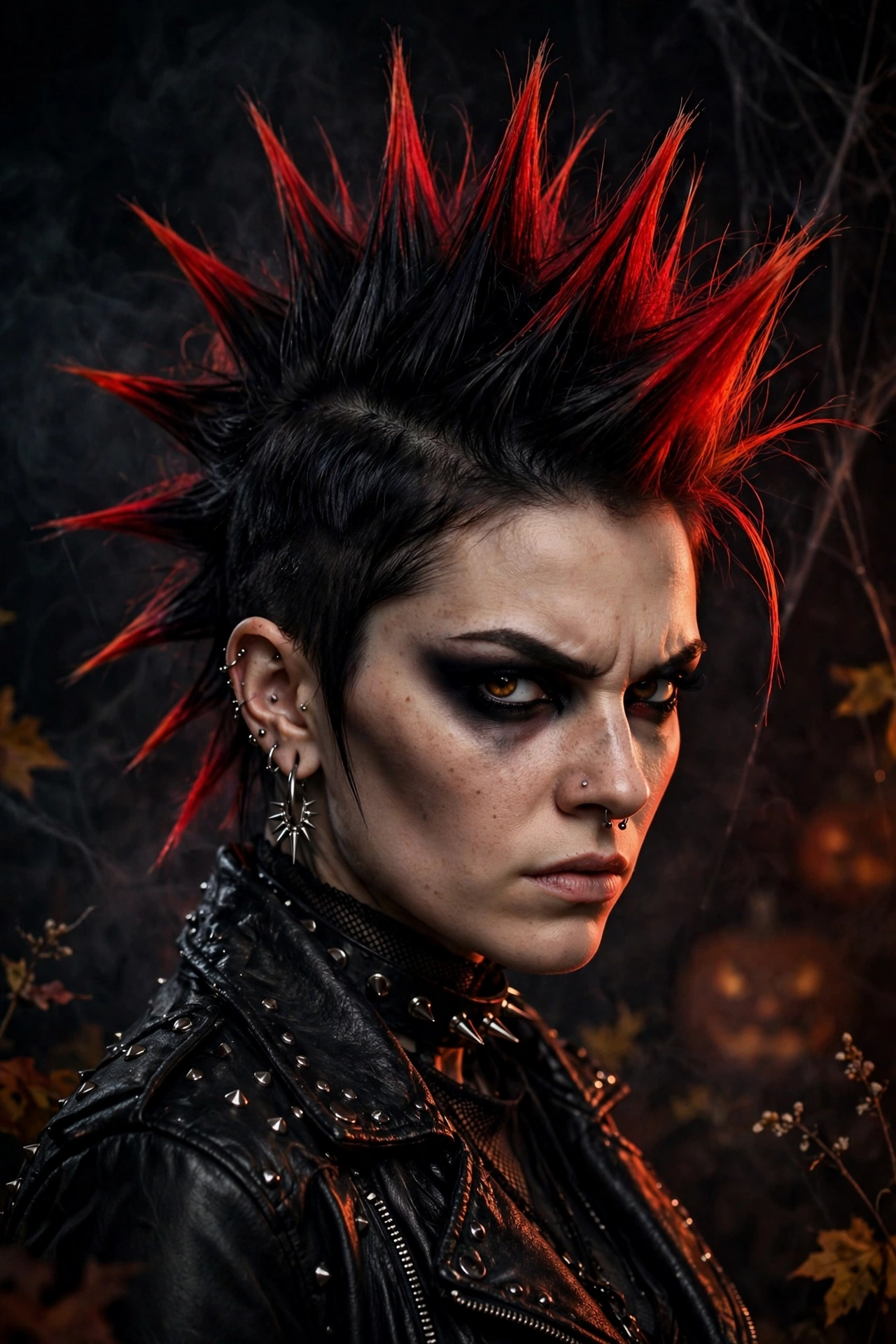 Midnight Mohawk hairstyle