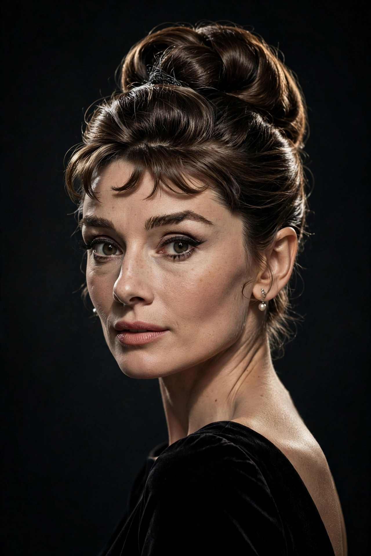 Classic Audrey Updo
