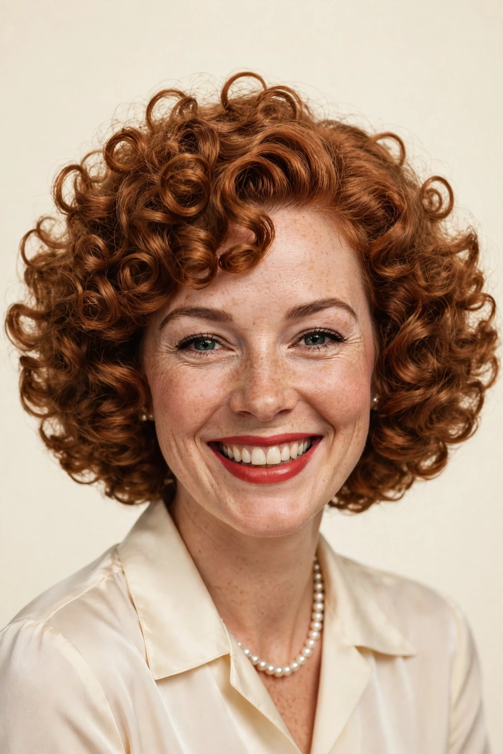 Curly bob
