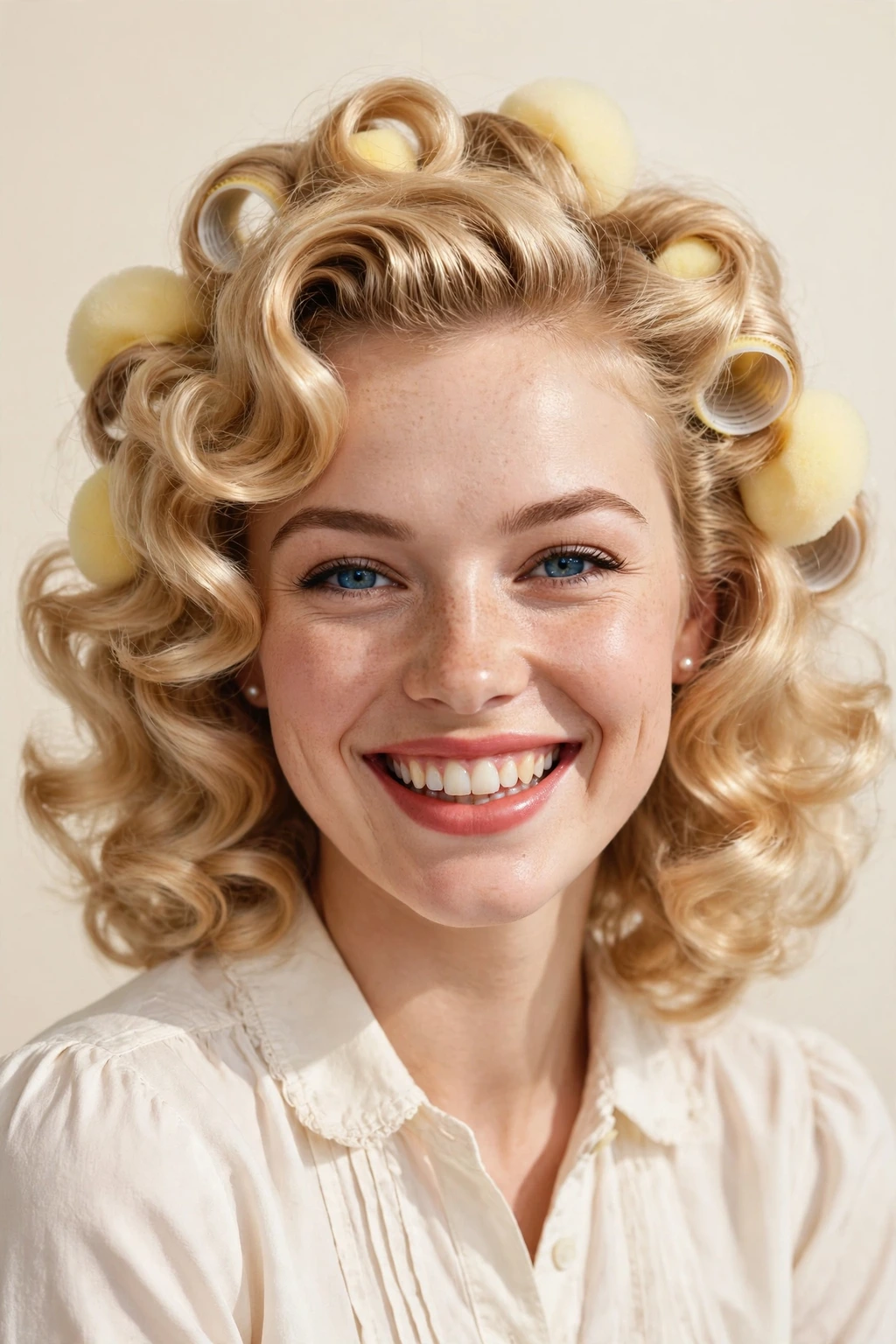 Sponge roller curls