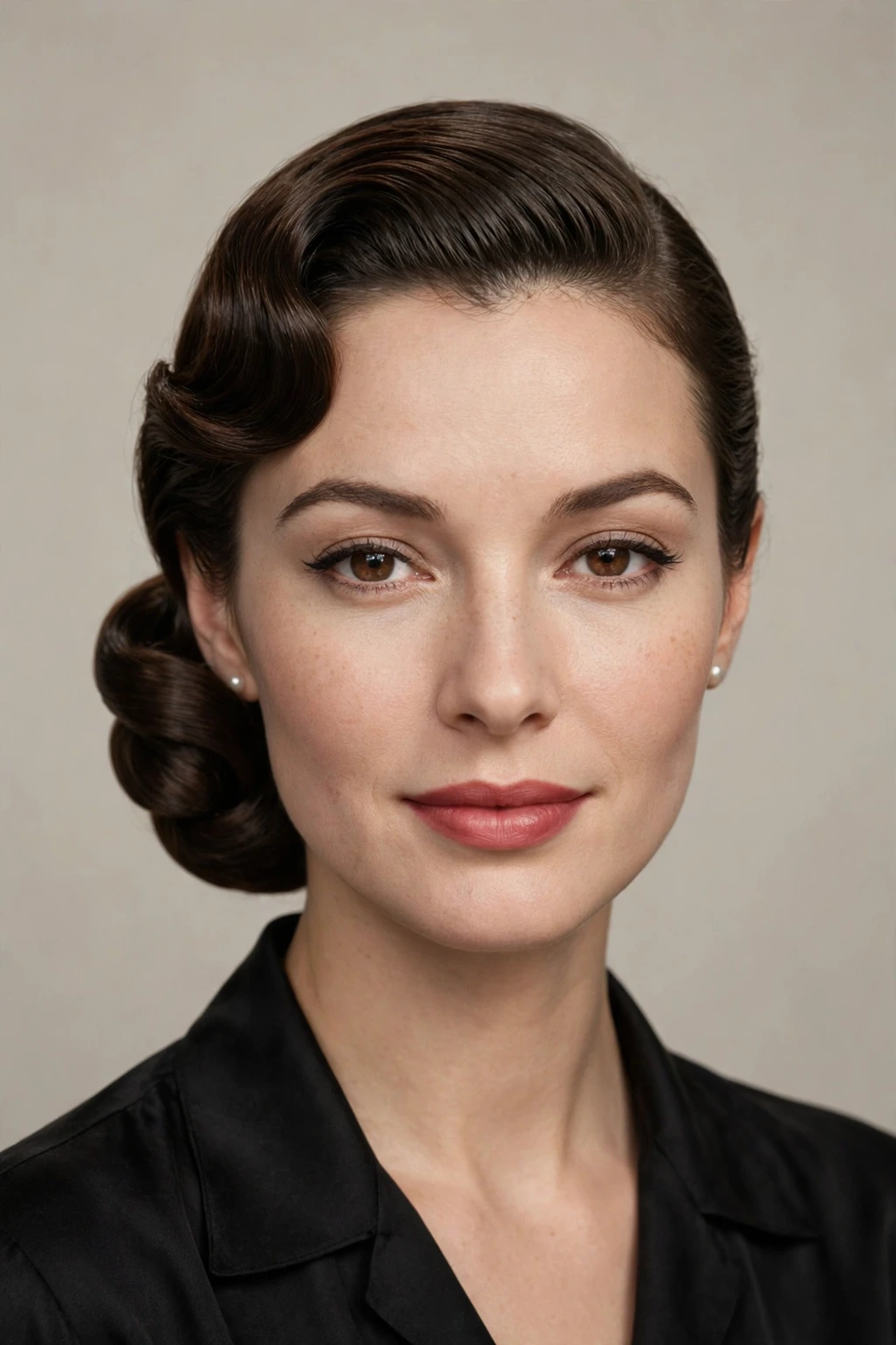 Elegant twist bun