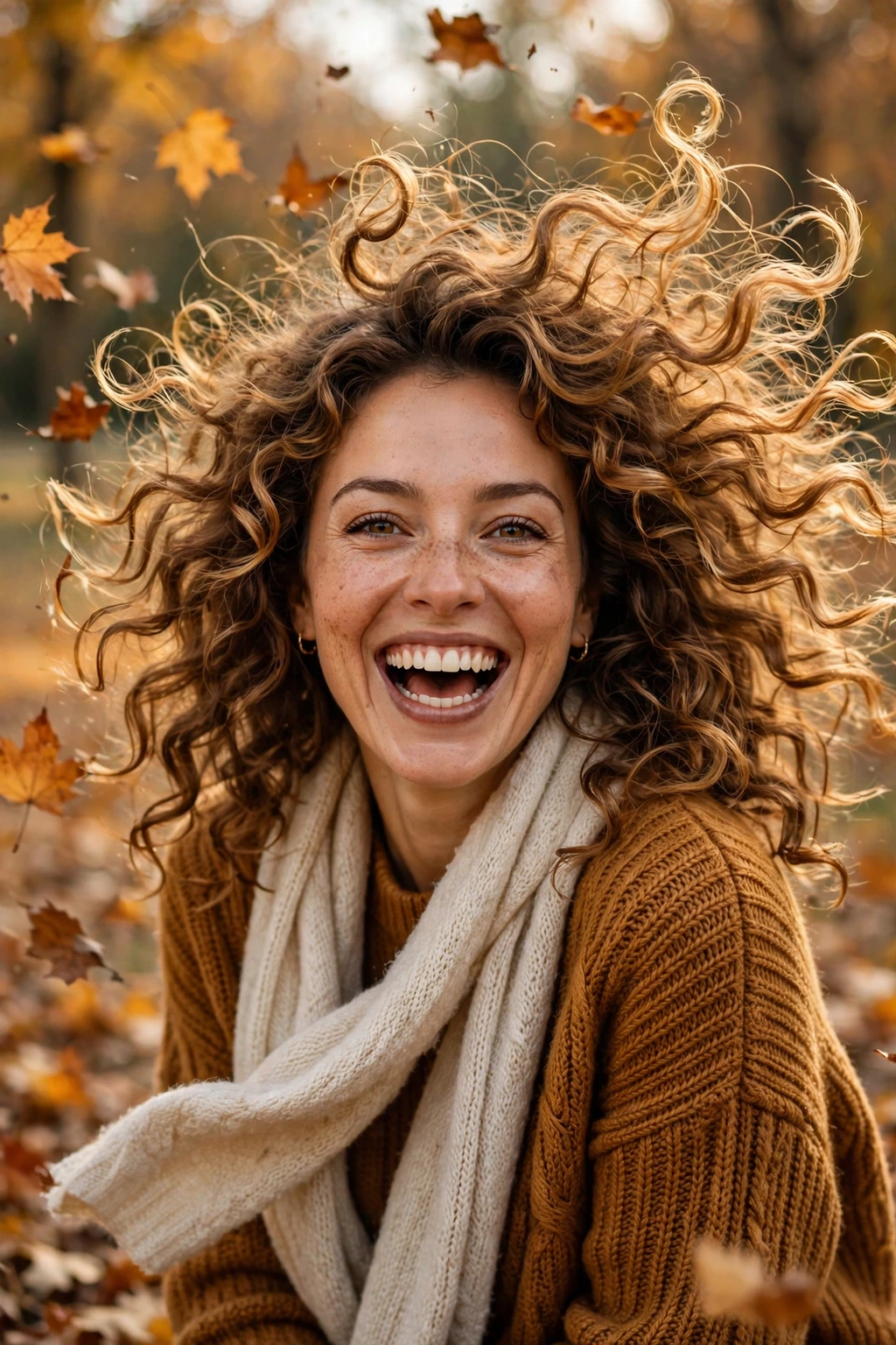 Autumn bounce curls