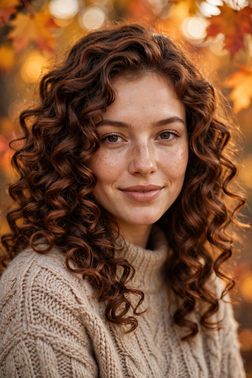 Autumn curl set