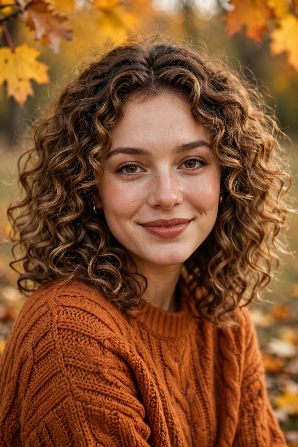 Cozy curly lob