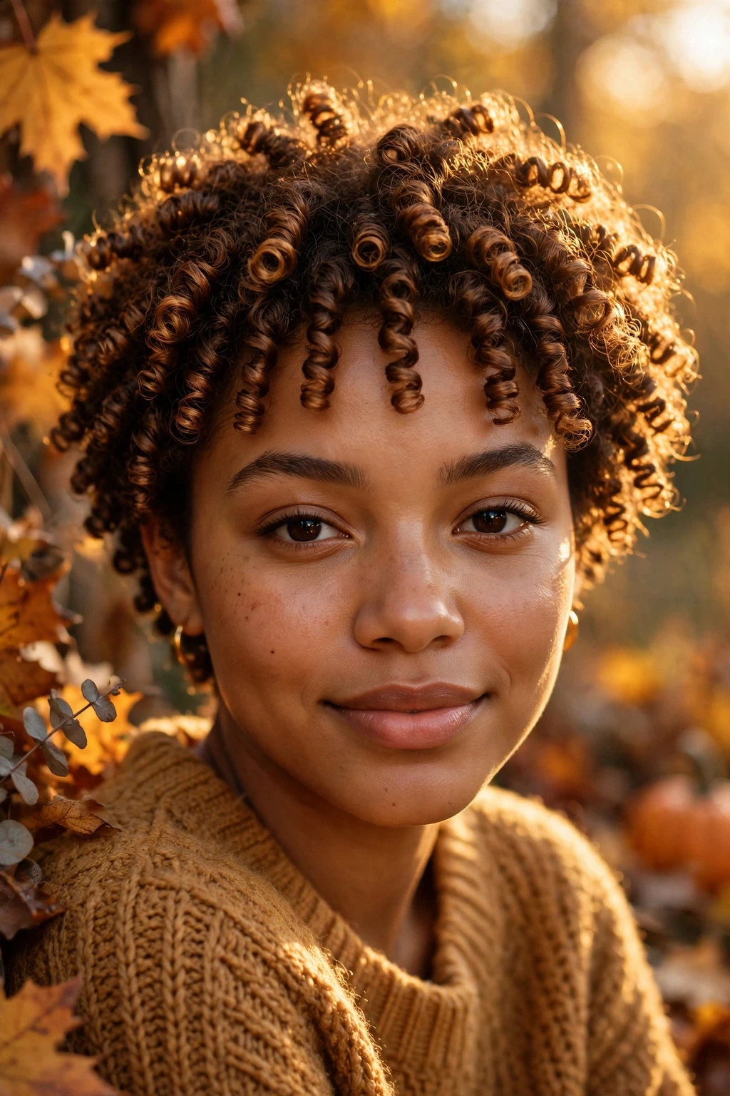 Defined autumn coils
