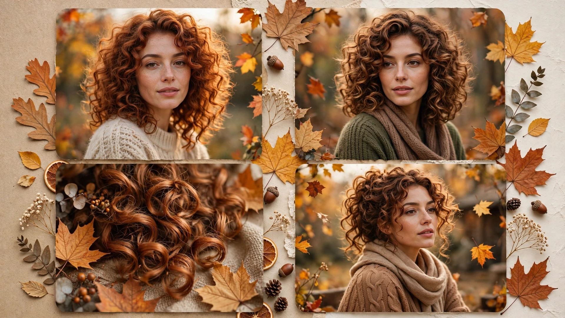 Fall curly hairstyles inspiration