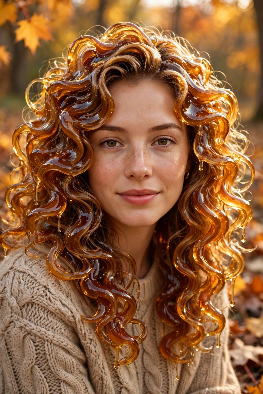Maple syrup waves
