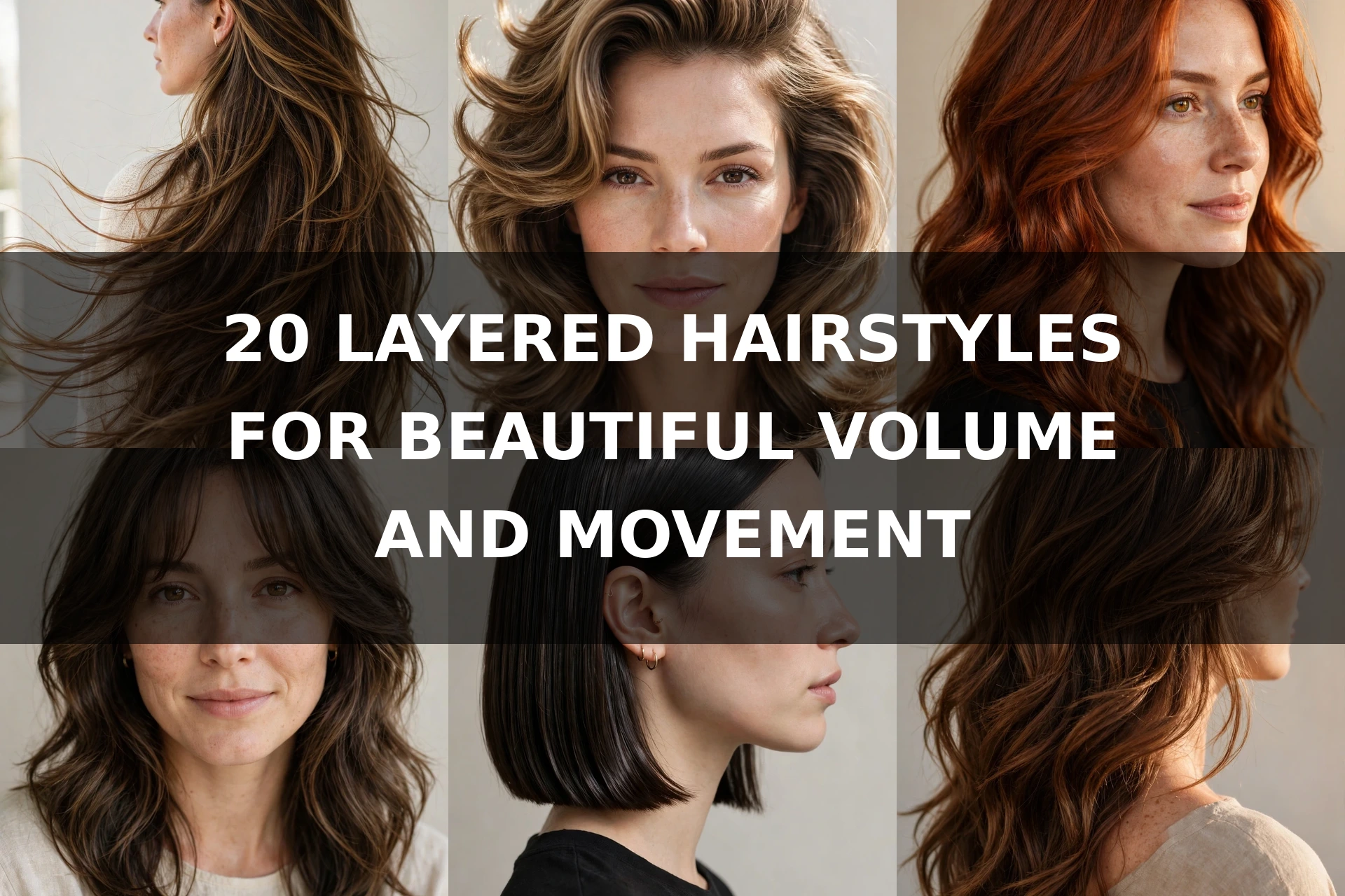layered hairstyles