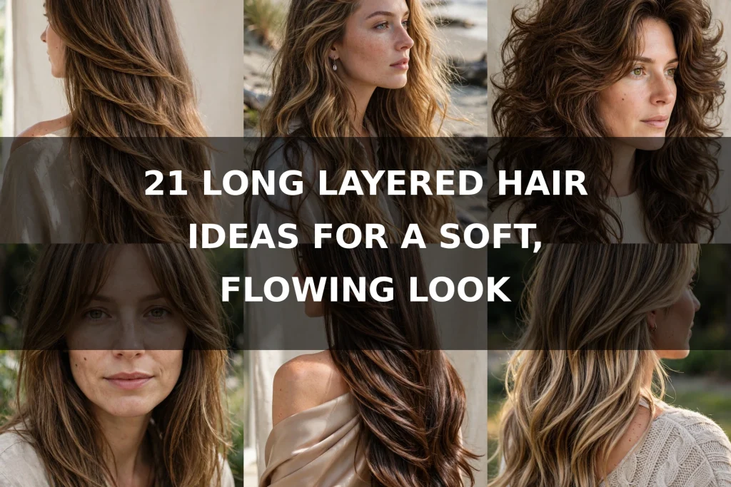 long layered hair