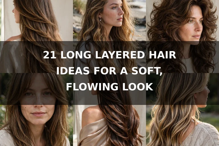 long layered hair