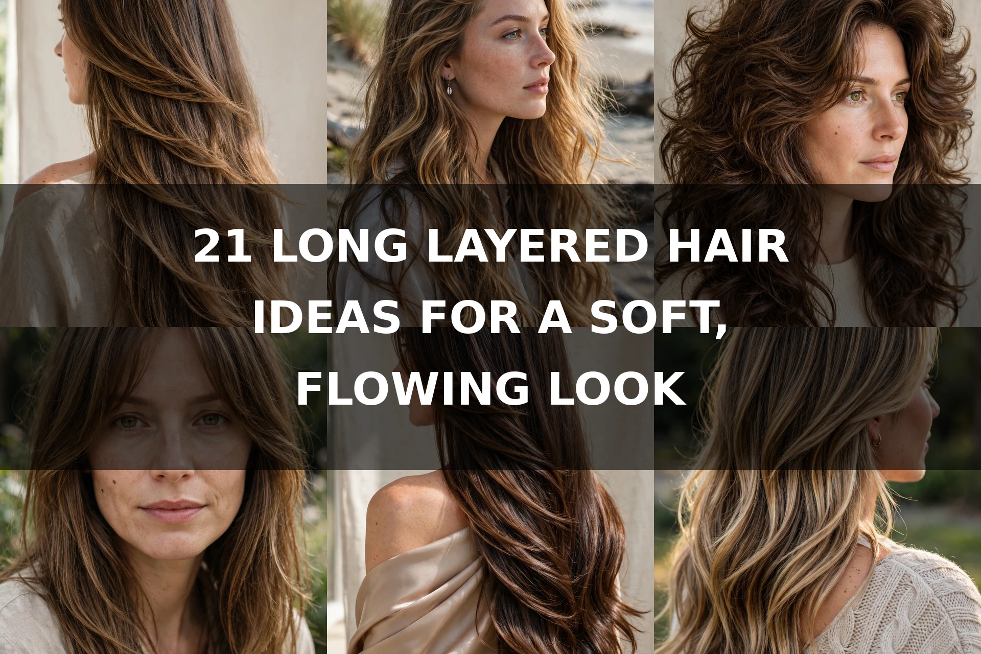 long layered hair