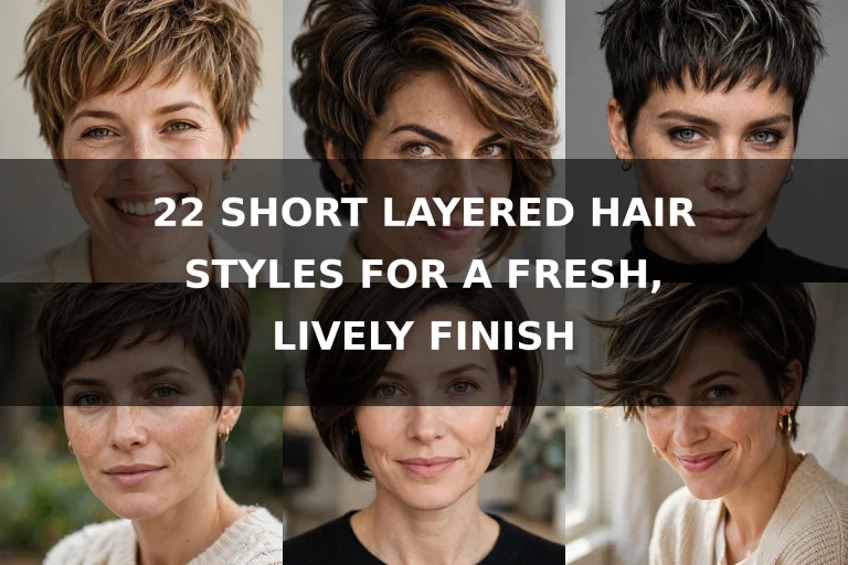 short layered hair