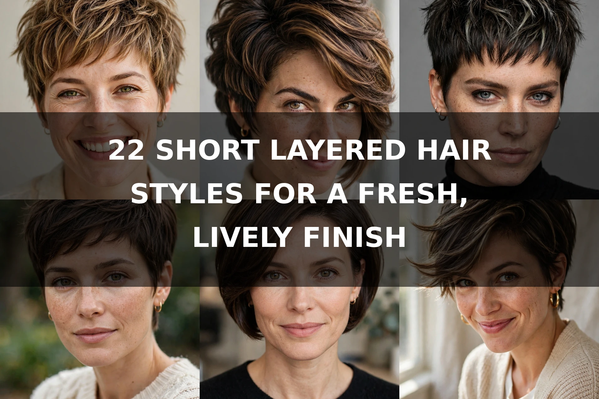 short layered hair