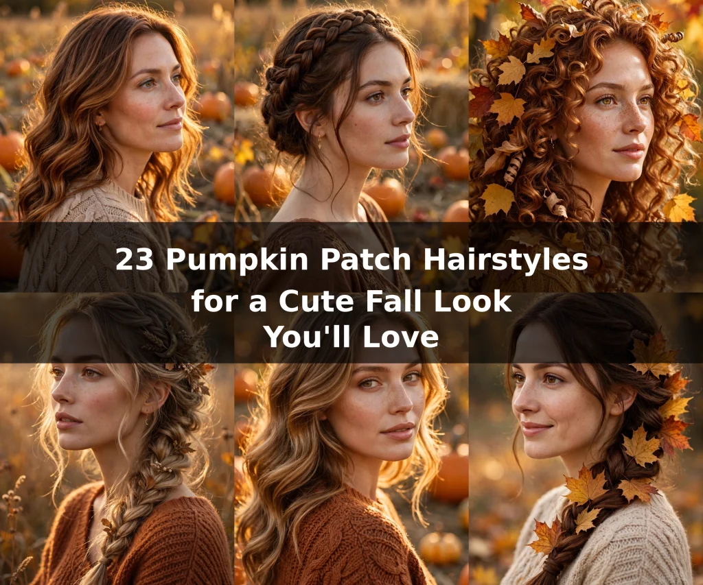 23 Pumpkin Patch Hairstyles for a Cute Fall Look You'll Love