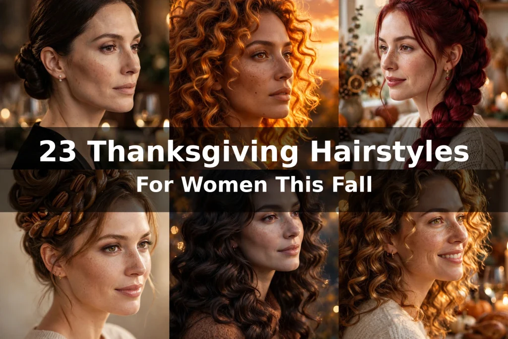 23 Thanksgiving Hairstyles for Women to Try This Fall