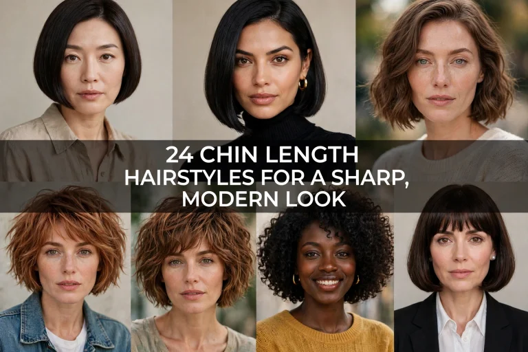 chin length hairstyles