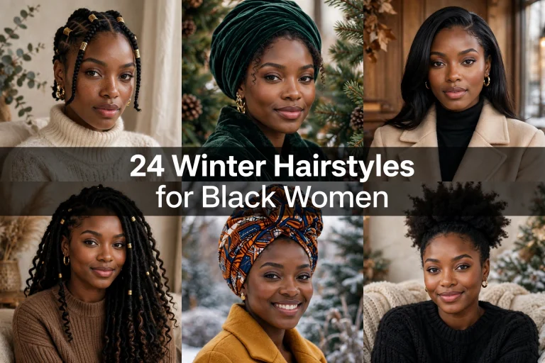 24 Winter Hairstyles for Black Women
