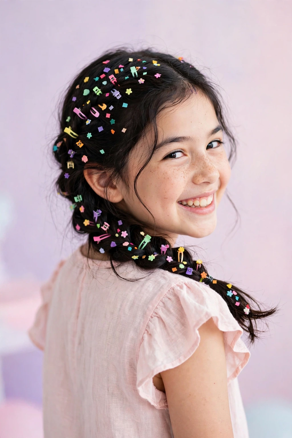 The Confetti Braid hairstyle